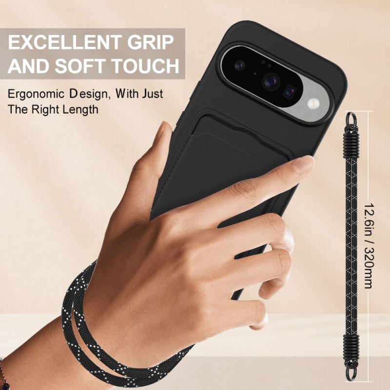 Deksel Google Pixel 10 / 10 Pro Kortholder Med Snor