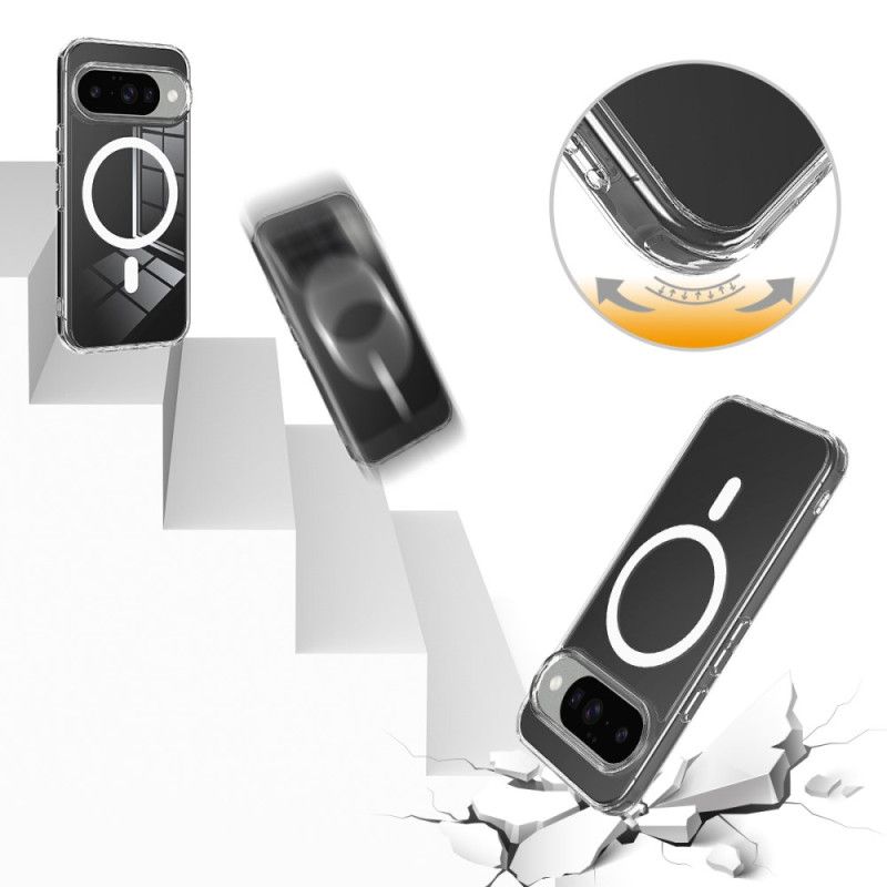 Deksel Google Pixel 10 / 10 Pro Magsafe-kompatibel Gjennomsiktig Beskyttelse Deksel