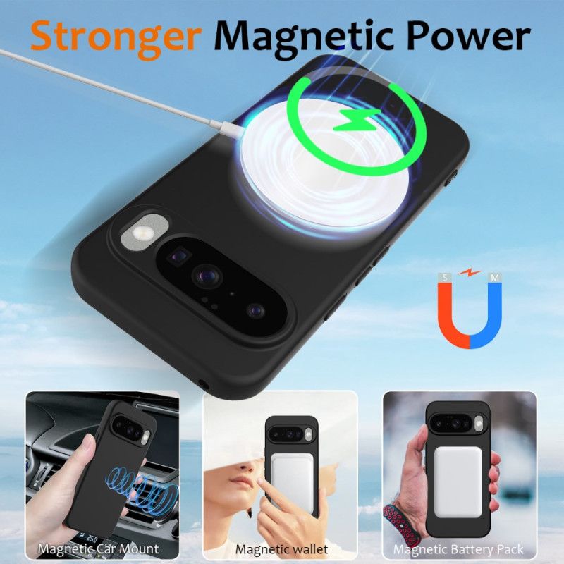 Deksel Google Pixel 10 / 10 Pro Magsafe-kompatibel Silikonsnor