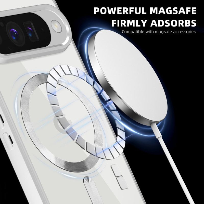 Deksel Google Pixel 10 / 10 Pro Mobildeksel Magsafe-kompatibel Avtakbar Kortholder