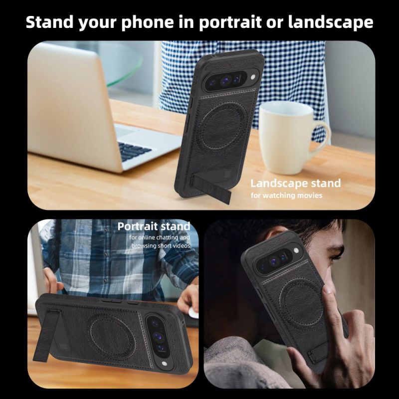 Deksel Google Pixel 10 / 10 Pro Mobildeksel Magsafe-kompatibel Med Stativ