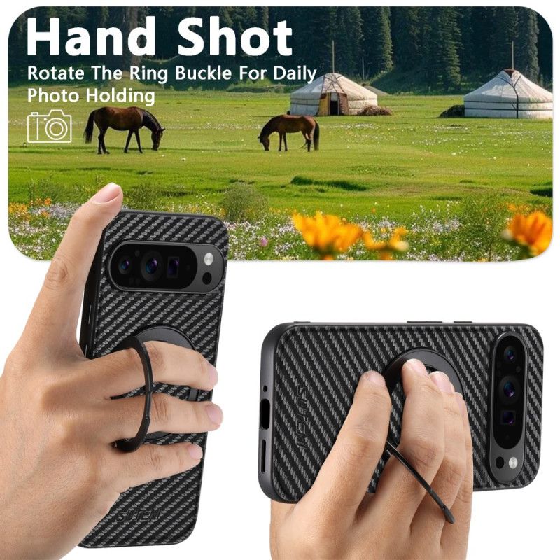 Deksel Google Pixel 10 / 10 Pro Suteni 360 Graders Roterende Stativ Beskyttelse Deksel