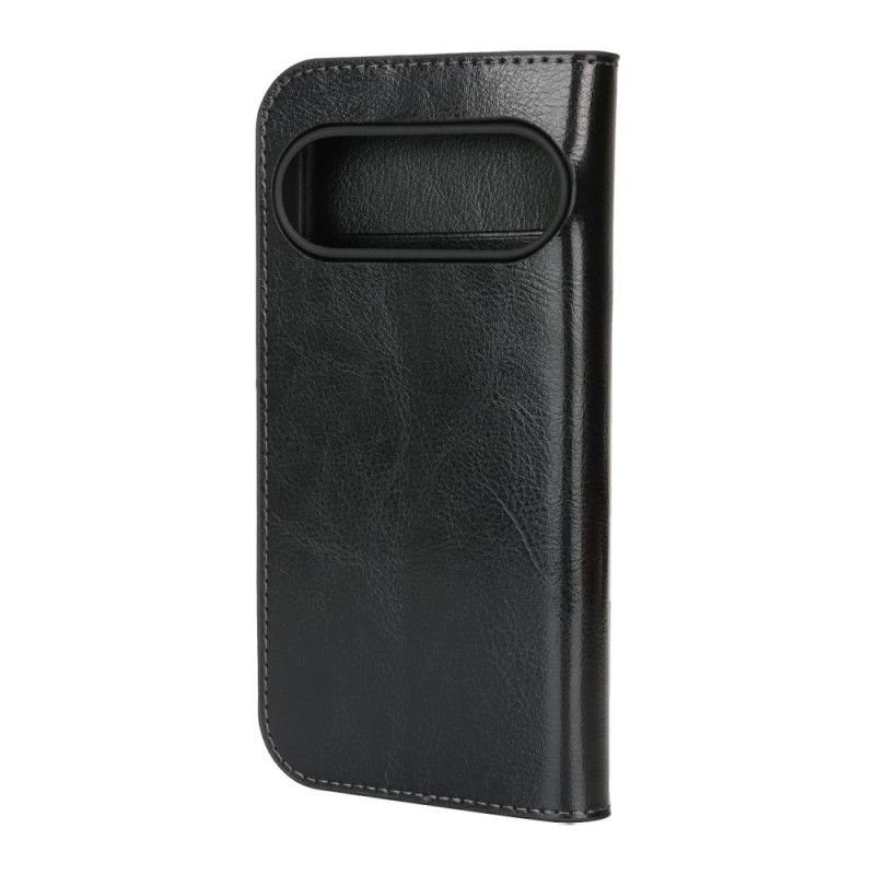 Folio Deksel Google Pixel 10 / 10 Pro Lær Beskyttelse Deksel