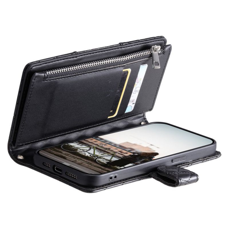 Folio Deksel Google Pixel 10 / 10 Pro Vattert Med Glidelåslomme Beskyttelse Deksel