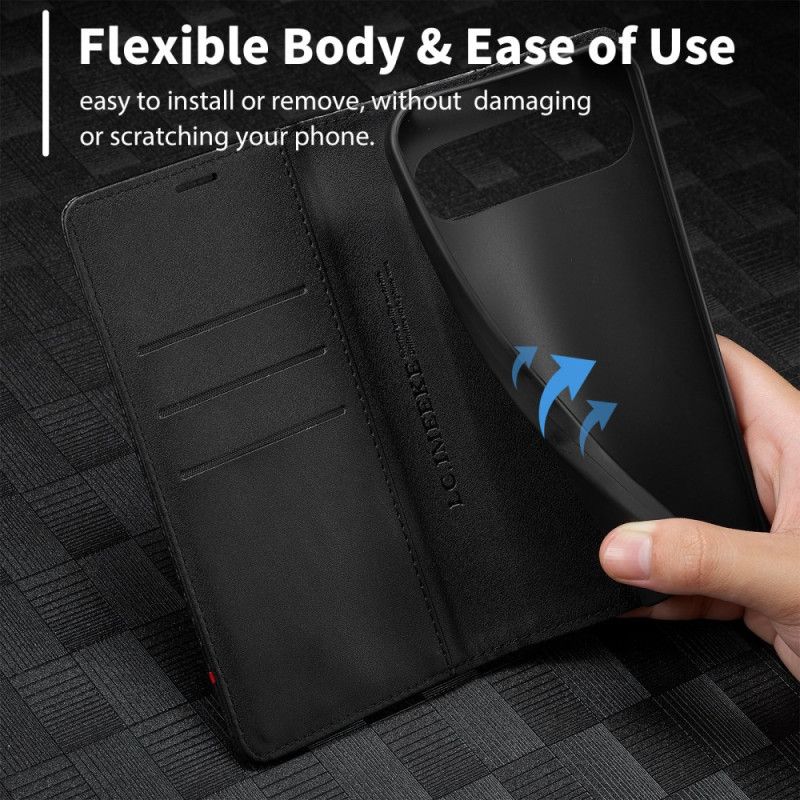 Folio Deksel Til Google Pixel 10 / 10 Pro Lc.imeeke Karbonfiber