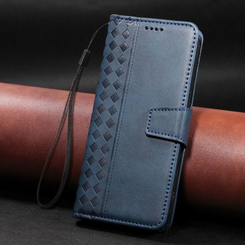 Lærdeksel Folio Deksel Google Pixel 10 / 10 Pro Diamantkant