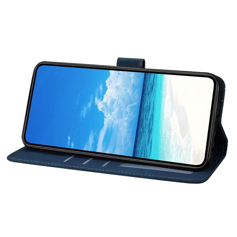 Lærdeksel Folio Deksel Google Pixel 10 / 10 Pro Mobildeksel Sommerfugl- Og Blomstertrykk