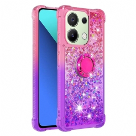 Deksel Xiaomi Redmi Note 13 4g Glitter Ring-holder Beskyttelse Deksel
