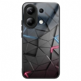 Deksel Xiaomi Redmi Note 13 4g Herdet Glass Sorte Trekanter