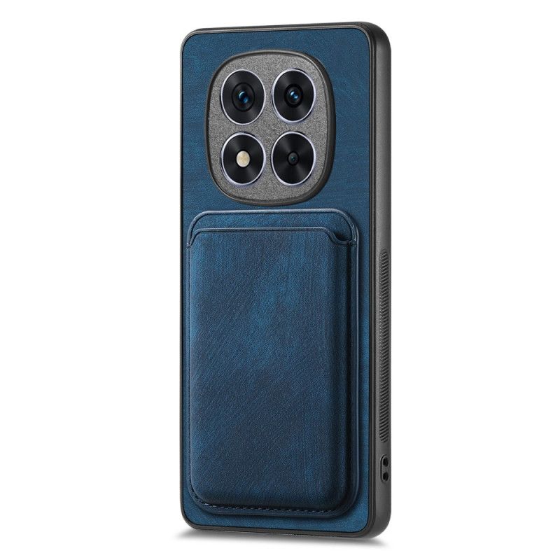 Deksel Xiaomi Redmi Note 14 Pro 5g Avtakbar Kortholder I Læreffekt Beskyttelse Deksel