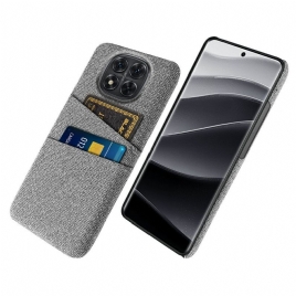 Deksel Xiaomi Redmi Note 14 Pro 5g Kortholder I Stoff