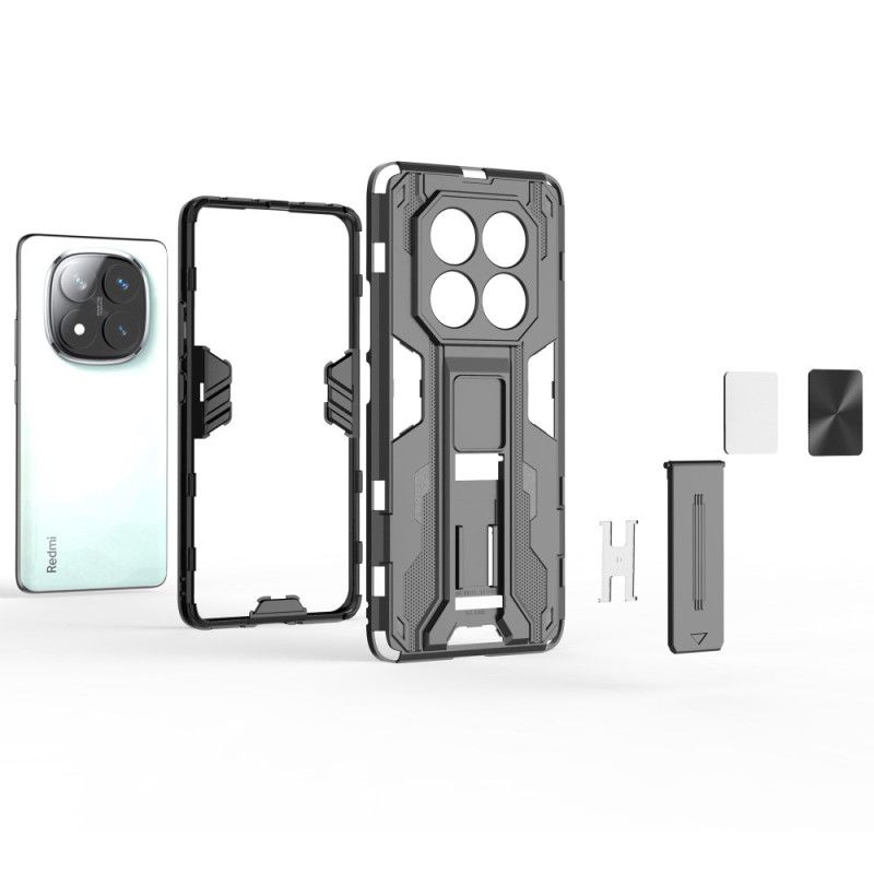 Deksel Xiaomi Redmi Note 14 Pro 5g Mobildeksel Avtakbart Stativ