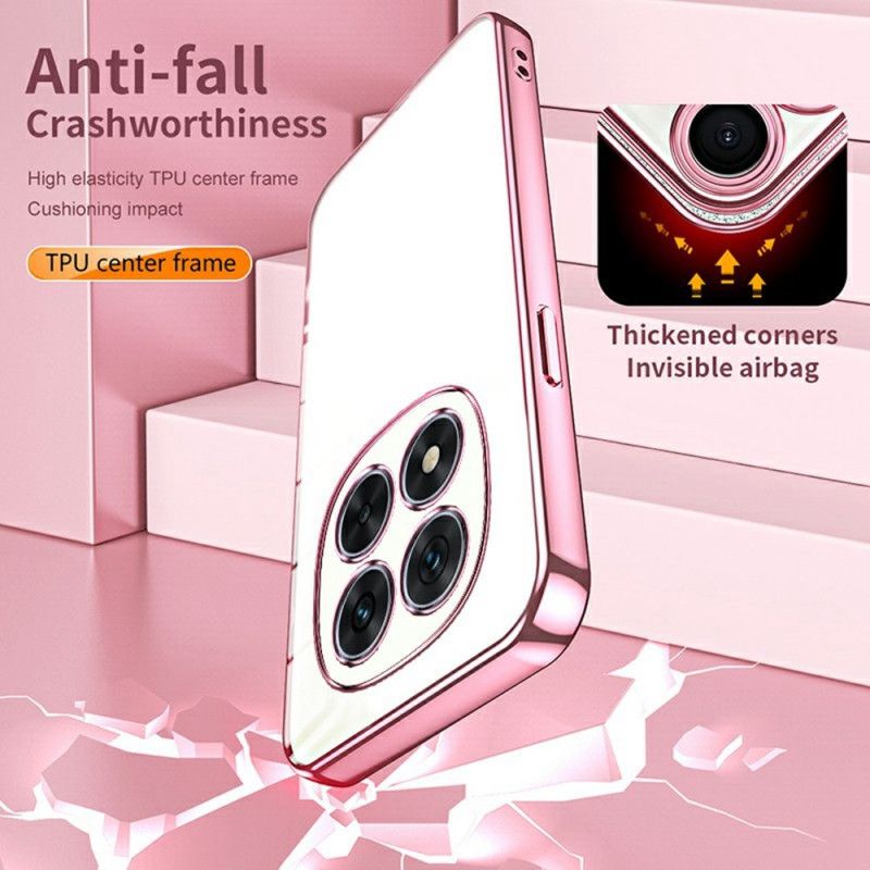 Deksel Xiaomi Redmi Note 14 Pro 5g Mobildeksel Metallkant