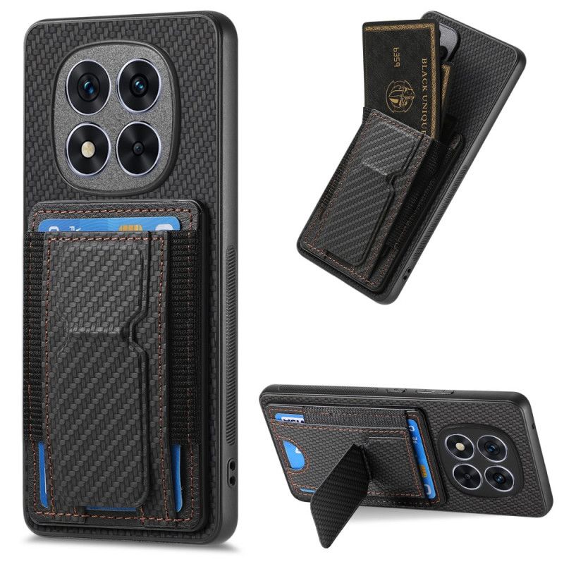 Deksel Xiaomi Redmi Note 14 Pro 5g Stativ Og Kortholder I Karbonfiber