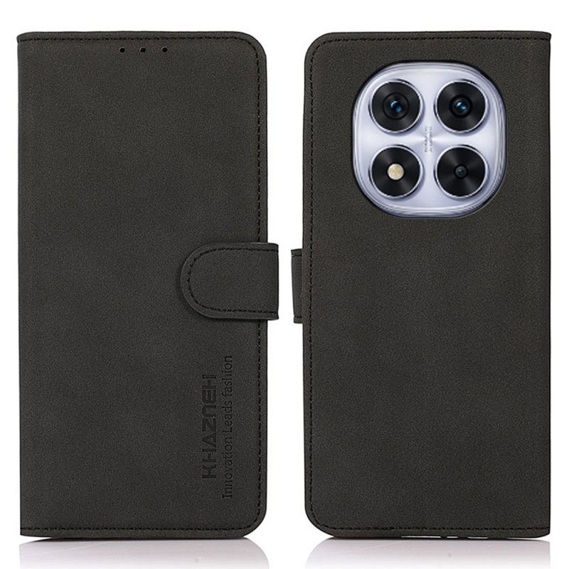 Folio Deksel Xiaomi Redmi Note 14 Pro 5g Abeel Semsket Skinneffekt Beskyttelse Deksel