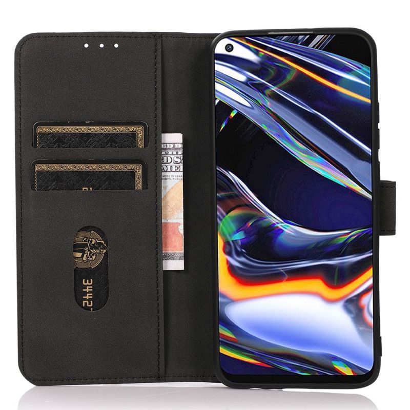 Folio Deksel Xiaomi Redmi Note 14 Pro 5g Abeel Semsket Skinneffekt Beskyttelse Deksel