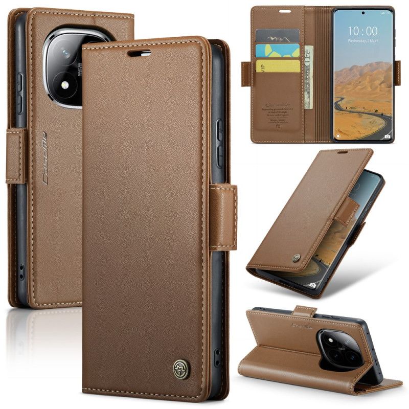 Folio Deksel Xiaomi Redmi Note 14 Pro 5g Caseme Beskyttelse Deksel