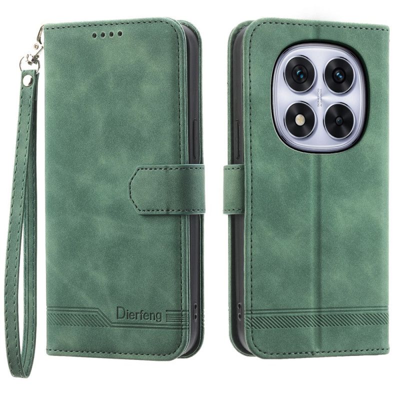 Folio Deksel Xiaomi Redmi Note 14 Pro 5g Dierfeng Beskyttelse Deksel