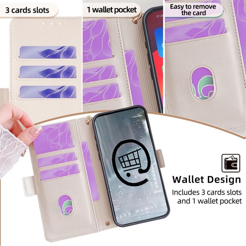 Folio Deksel Xiaomi Redmi Note 14 Pro 5g Gulllås