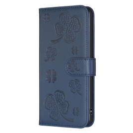 Folio Deksel Xiaomi Redmi Note 14 Pro 5g Kløverfarget