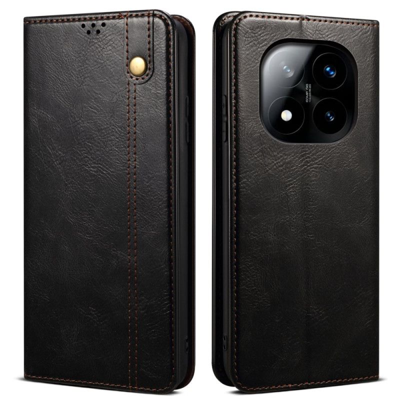 Folio Deksel Xiaomi Redmi Note 14 Pro 5g Vokset Kunstskinn Beskyttelse Deksel