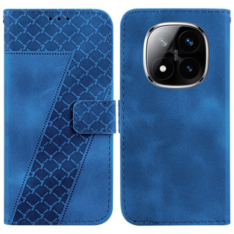 Lærdeksel Folio Deksel Xiaomi Redmi Note 14 Pro 5g Mobildeksel Design 7