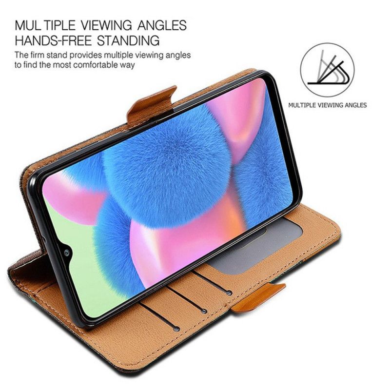 Lærdeksel Folio Deksel Xiaomi Redmi Note 14 Pro 5g Mobildeksel Tofarget Design