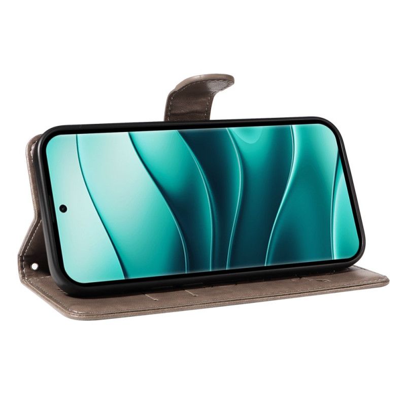 Lærdeksel Folio Deksel Xiaomi Redmi Note 14 Pro 5g Plantebasert