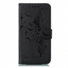 Folio Deksel Til Samsung Galaxy A10 Faux Leather Lev Drømmen Din