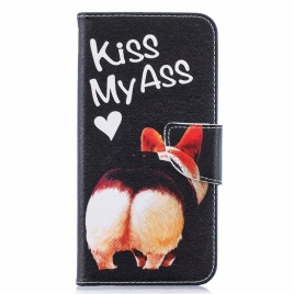 Lærdeksel Til Samsung Galaxy A10 Kyss My Ass