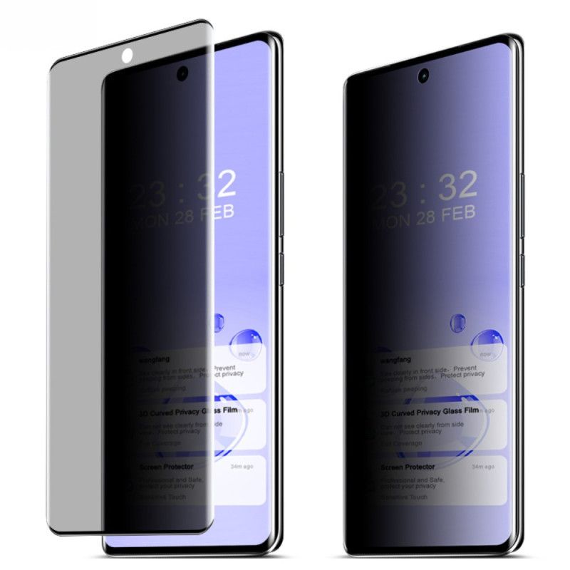 Anti-spionasjeskjermbeskytter I Herdet Glass For Vivo V30 5g