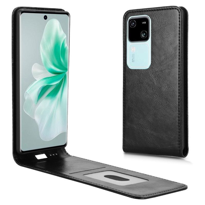 Lærdeksel Folio Deksel Vivo V30 5g Mobildeksel Vertikal Vending