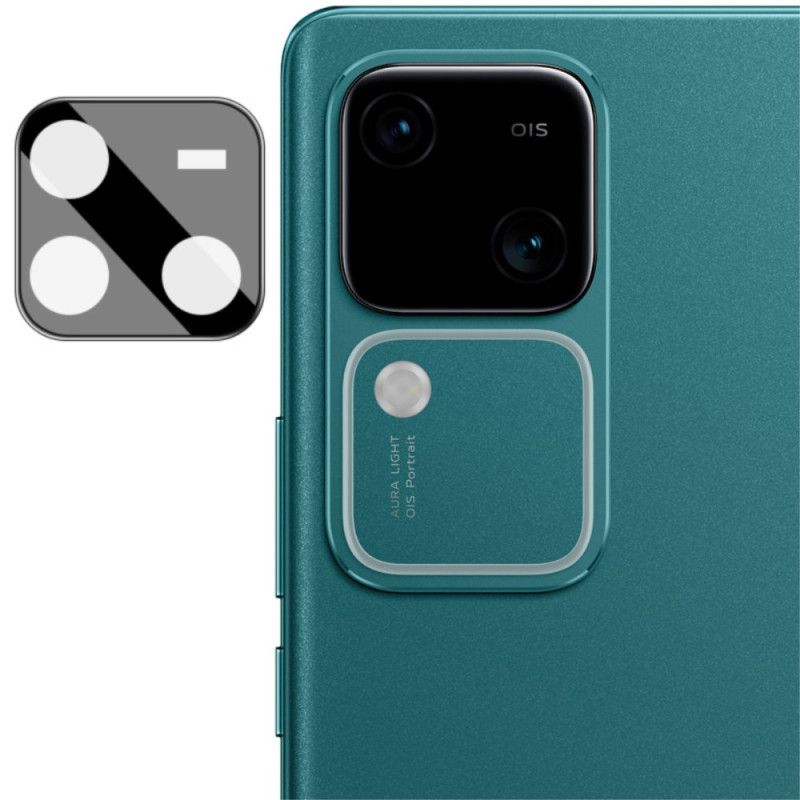 Linsebeskytter I Herdet Glass For Vivo V30 5g (svart Versjon)