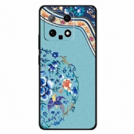 Deksel Xiaomi 14 Mobildeksel Keiserlig Broderi
