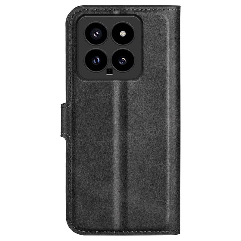 Folio Deksel Til Xiaomi 14 Kalvtekstur