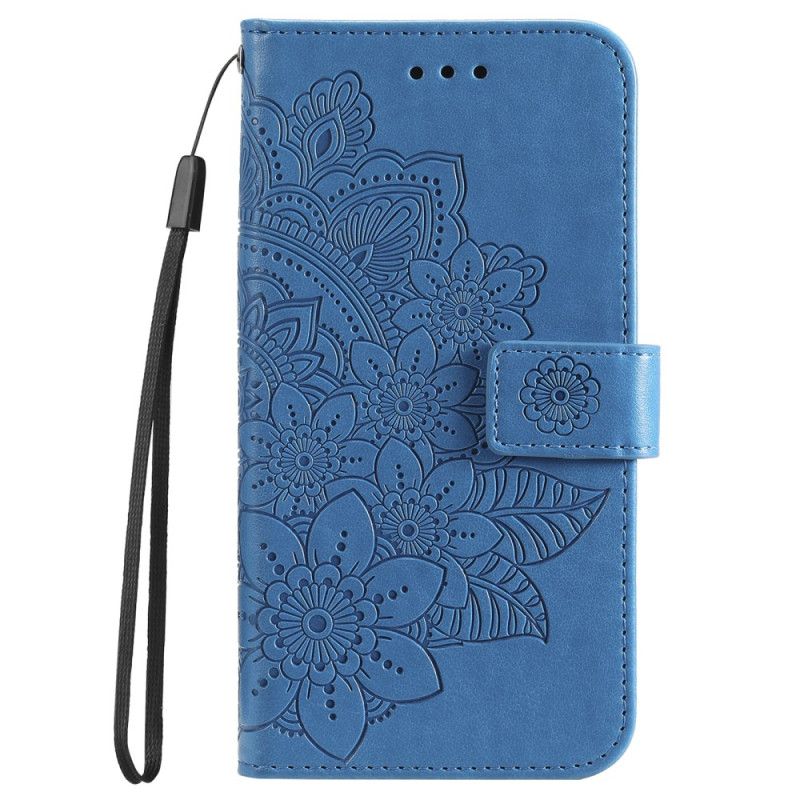 Lærdeksel Folio Deksel Xiaomi 14 Mobildeksel Mandalatrykk