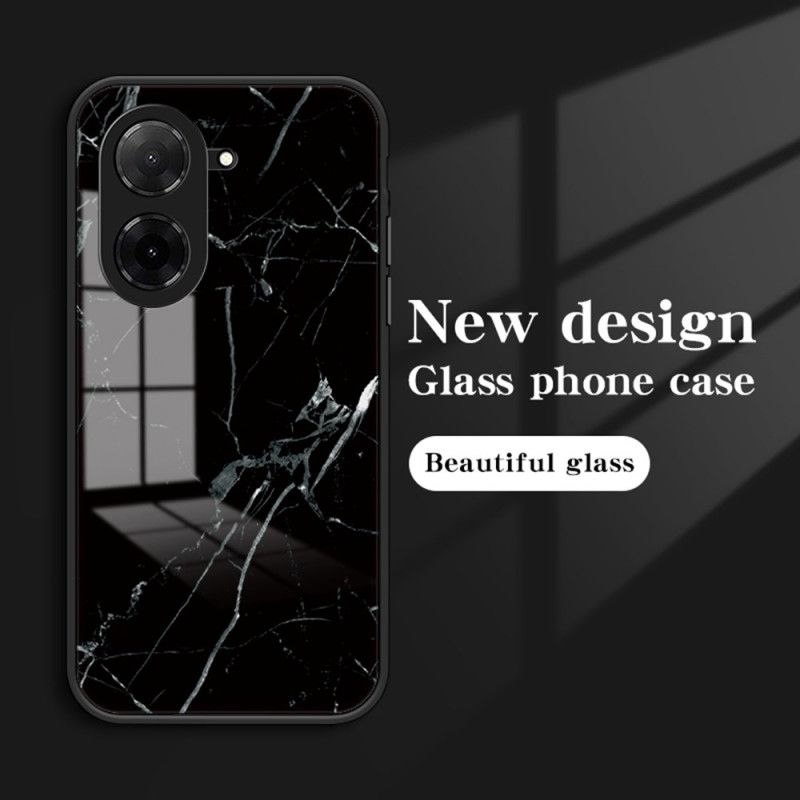 Deksel Poco C71 Marmorert Herdet Glass Beskyttelse Deksel