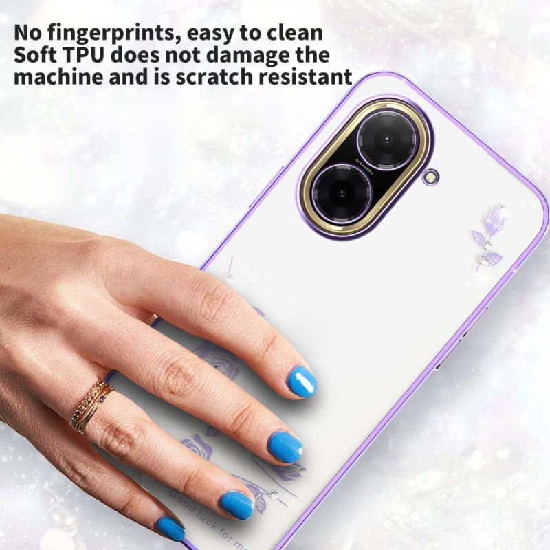 Deksel Poco C71 Mobildeksel Rhinestones