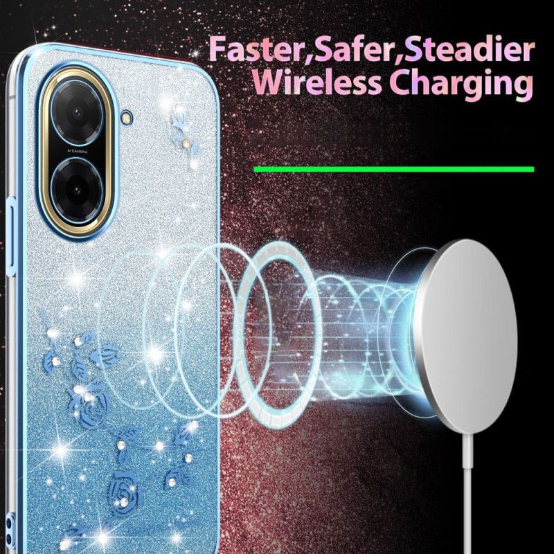 Deksel Poco C71 Rhinestones