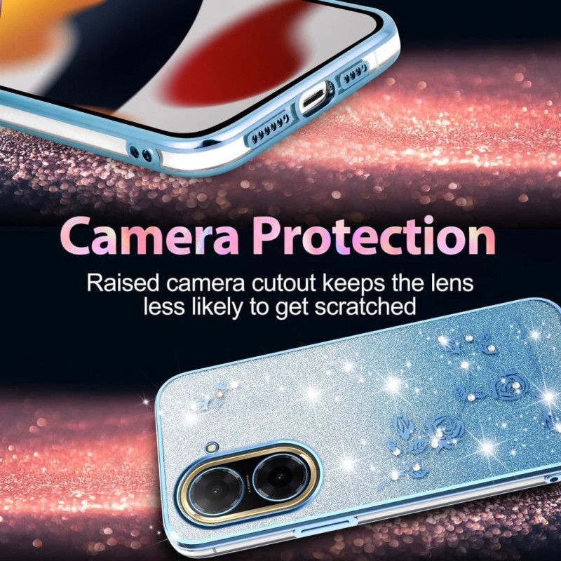 Deksel Poco C71 Rhinestones