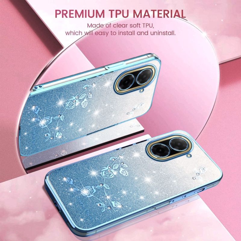 Deksel Poco C71 Rhinestones