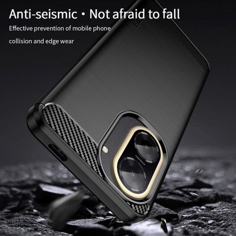 Deksel Til Poco C71 Børstet Karbon Fiber