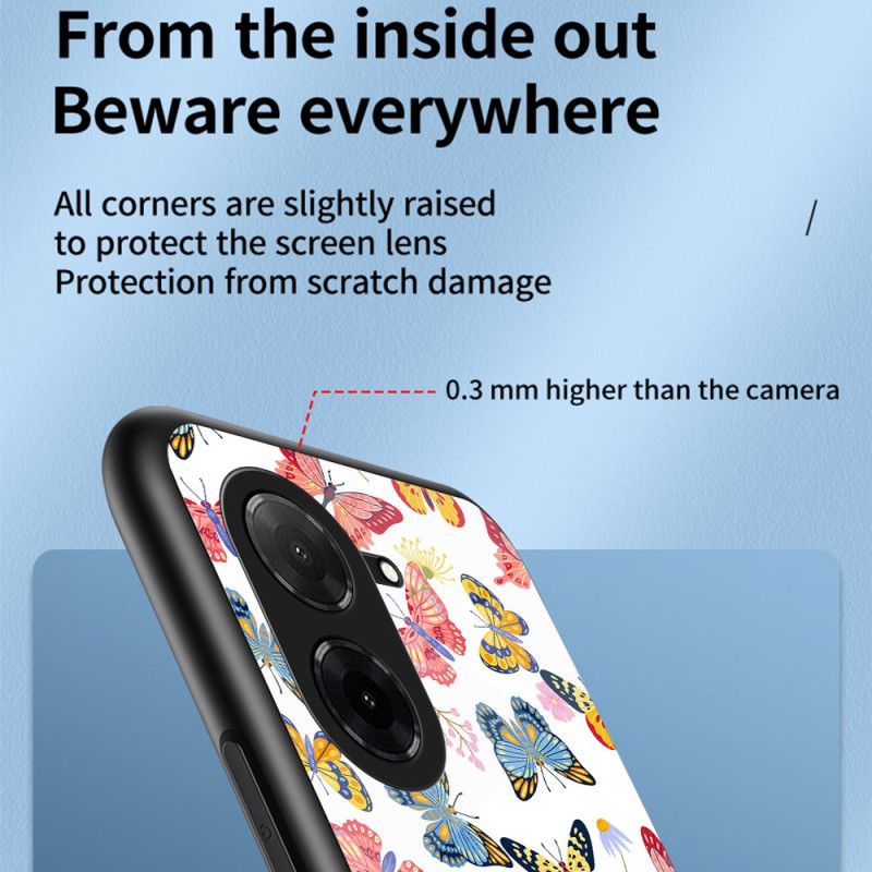 Deksel Til Poco C71 Sommerfuglherdet Glass