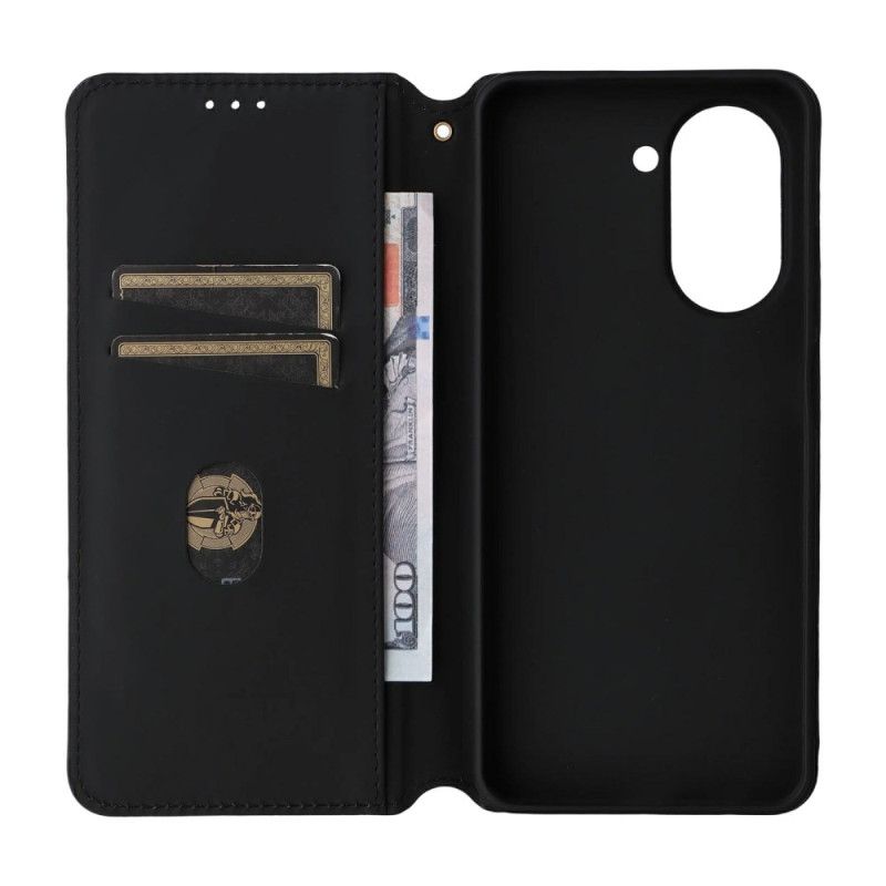 Folio Deksel Poco C71 3d-kuber Beskyttelse Deksel