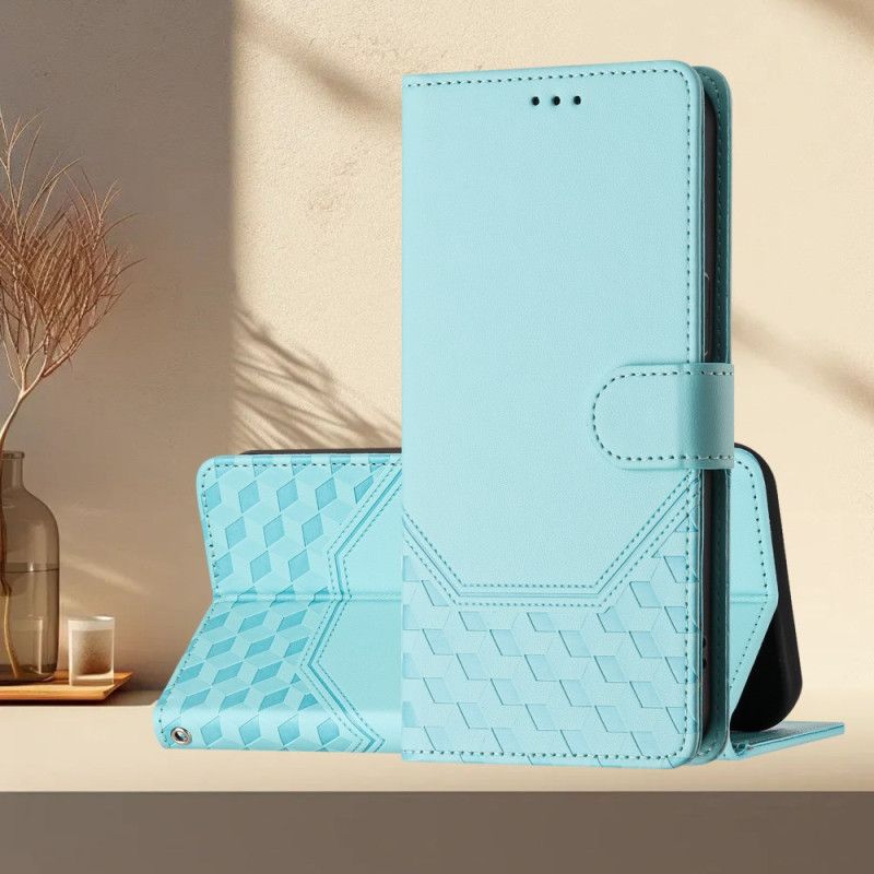 Folio Deksel Poco C71 Bikakemønster