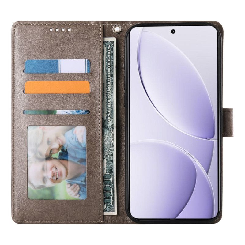 Folio Deksel Poco C71 Blomsterprint