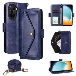 Folio Deksel Poco C71 Skulderlommebok Beskyttelse Deksel