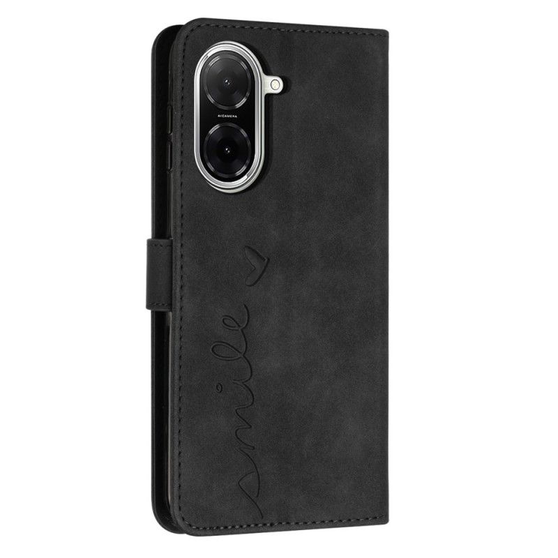 Folio Deksel Poco C71 Smil Beskyttelse Deksel