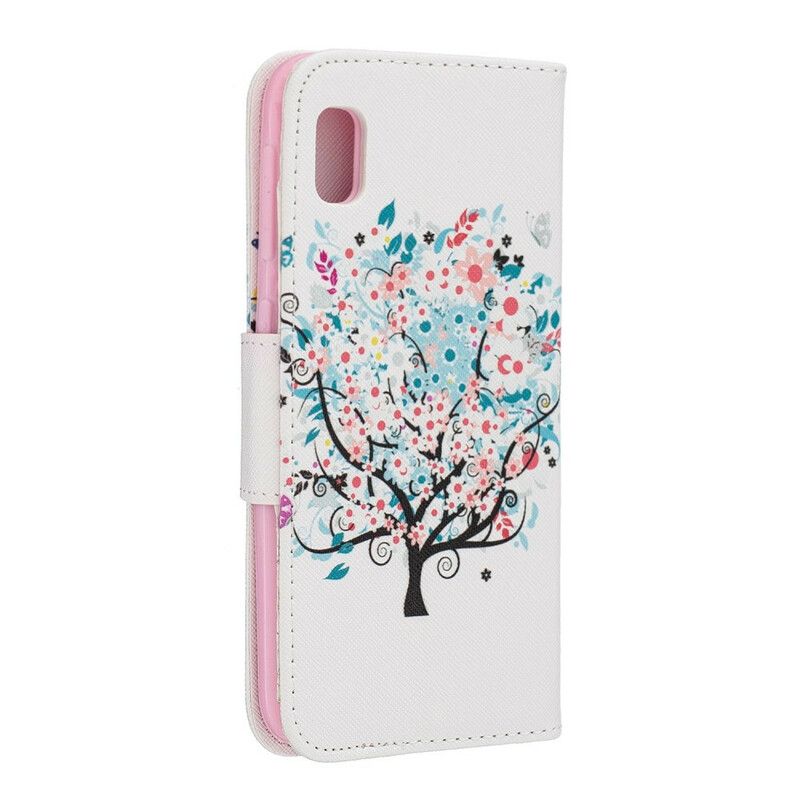 Folio Deksel Til Samsung Galaxy A10e Blomstret Tre