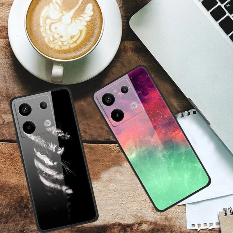 Deksel Xiaomi Redmi Note 13 Pro 5g Gullkorn Herdet Glass